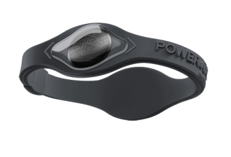 Silikonov Power Balance nramek ed (ern hologram)